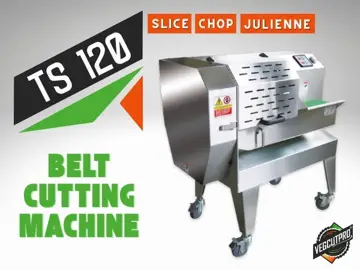 TS 120 Belt Vegetable Cutting Machine