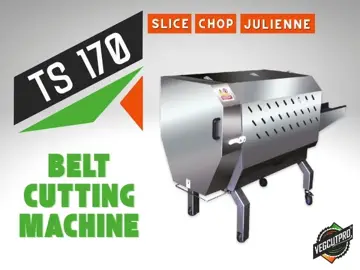 TS 170 Belt Vegetable Cutting Machine