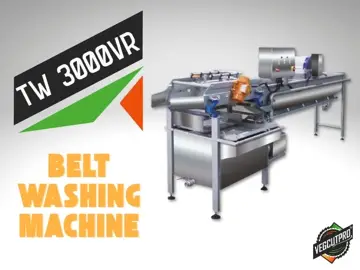 TW 3000VR Belt Vegetable Washing Machine