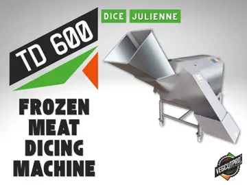 TD 600 Frozen Meat Dicing Machine