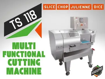 TS 118  Multi-Functional Vegetable Cutting Machine